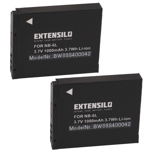 Batteria per canon - 2x,